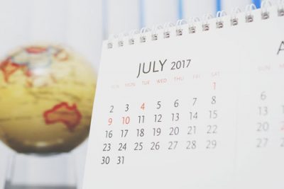 【7月の開運カレンダー】7/19から土用入り、トラブルに注意！