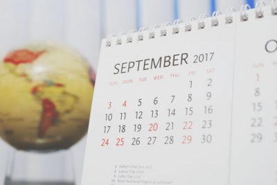 【9月の開運カレンダー】9/13は吉日が重なるラッキーデー！