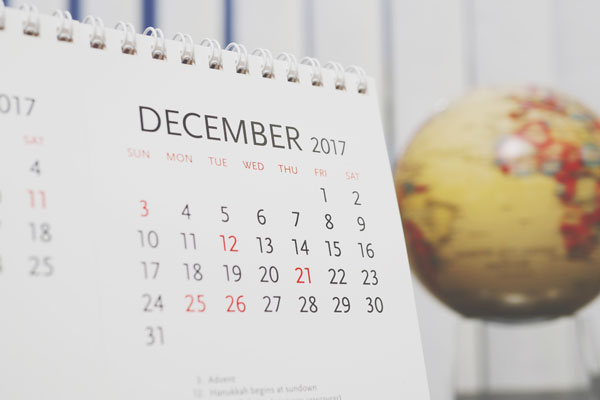 【12月の開運カレンダー】12月3日は今年最後の「天赦日」、福を呼ぶのに最適な日！