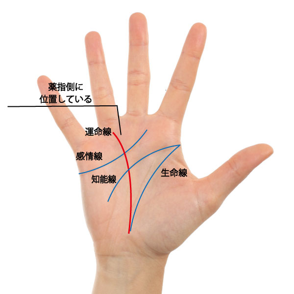 運命線 手にする栄光 終着点が薬指側の人は 人気や愛情を得て成功をするタイプ 占いtvニュース