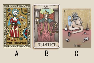 【タロット占い】選んだ「正義」のタロットカードでわかる、今のあなたへの忠告