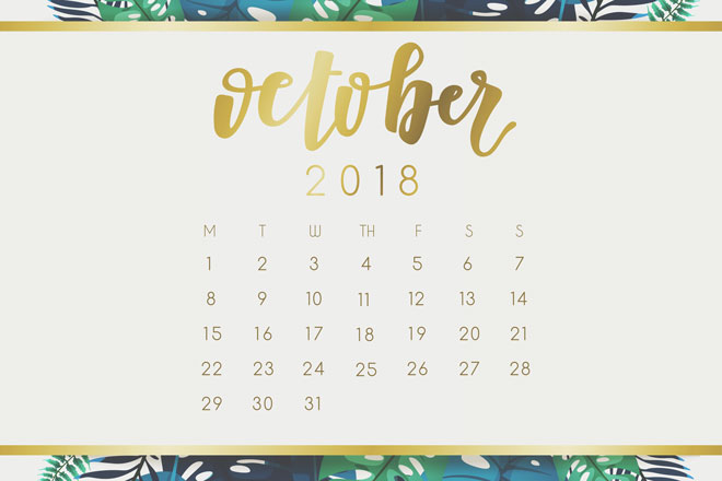 【10月の開運カレンダー】10月7日は、オシャレするとラッキーが舞い込んでくる日！