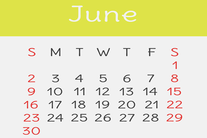 【6月の開運カレンダー】6月13日・25日は金運アップ、副業スタートにも吉！