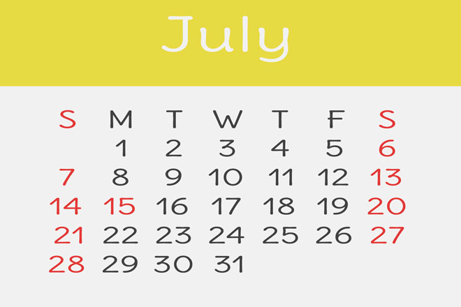 【7月の開運カレンダー】7月14日はスキルアップに適した日、ただし無茶は禁物！