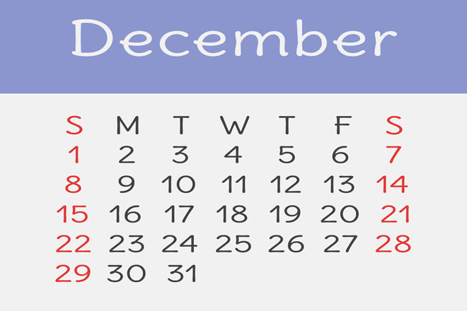 12月の開運カレンダー 12月29日は忘年会に吉 いっぱい笑って1年の締めくくりを 占いtvニュース