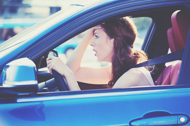 血液型【車の運転イラッと】あるある　A型はルール違反を見たとき、B型は予想外の渋滞！