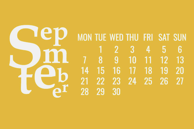 【9月の開運カレンダー】9月20日は「大安」と「寅の日」が重なる、お金のラッキーデー！