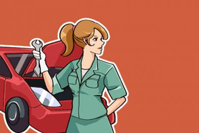 【心理テスト】車を修理して得意げな女性をどう思う？　答えでわかる、あなたの社会進出度