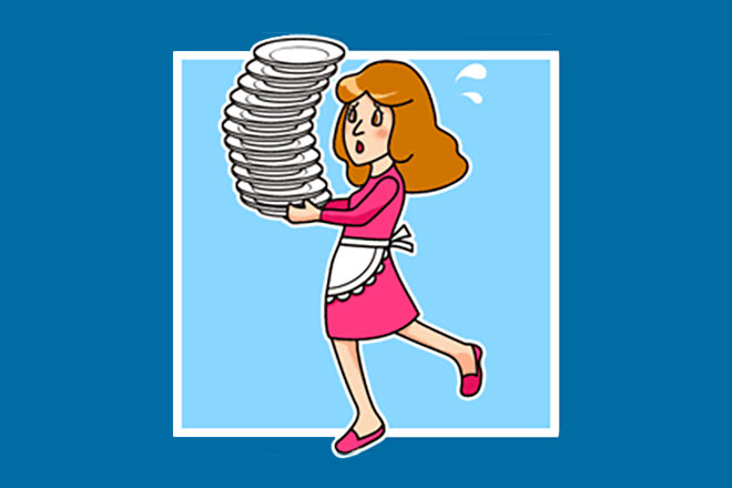 【心理テスト】お皿を運ぶ女性はどうなる？　答えでわかる、あなたのうぬぼれ度