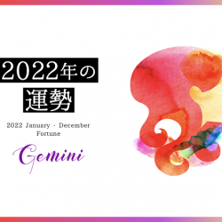 2022年　双子座