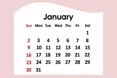 【1月の開運日カレンダー】11日はトリプル吉日！　1年の計画を練る、夢を見つけるのに吉！