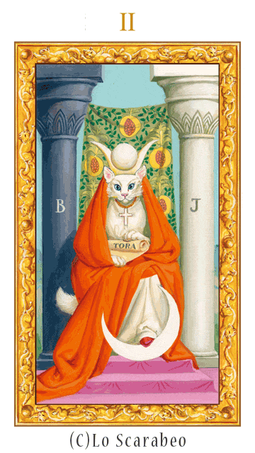 白猫タロット2.女教皇
